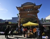 새해 정선오일장터 풍경 